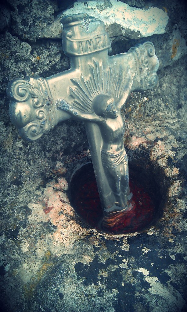 'He who came by water and blood': (Image: Author)